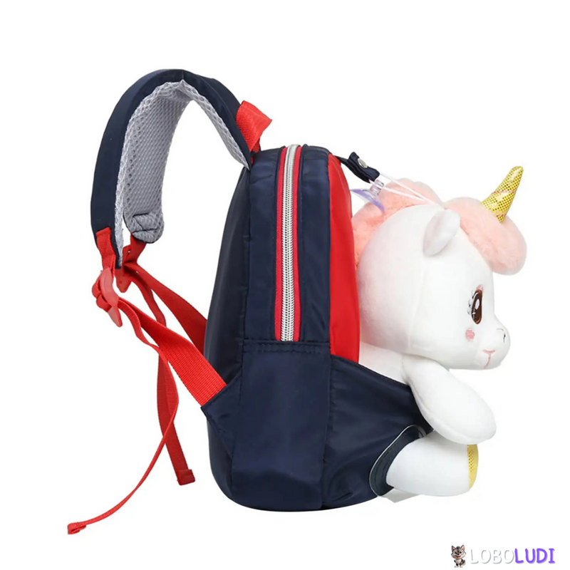 Mochila Unicórnio Para Meninas Loboludi