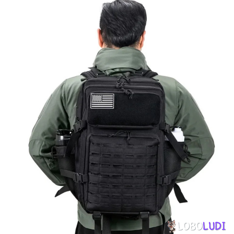 Mochila Militar Tática Impermeável Reforçada Loboludi