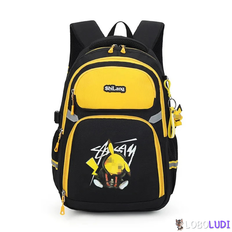 Mochila Escolar de Rodinhas Pokémon Loboludi