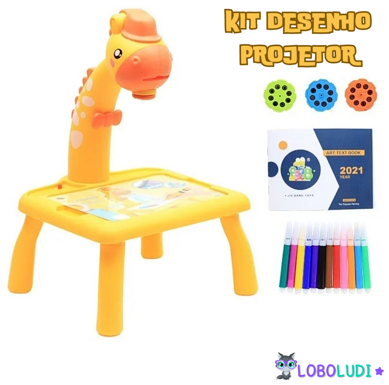 Kit Desenho Projetor LoboLudi™