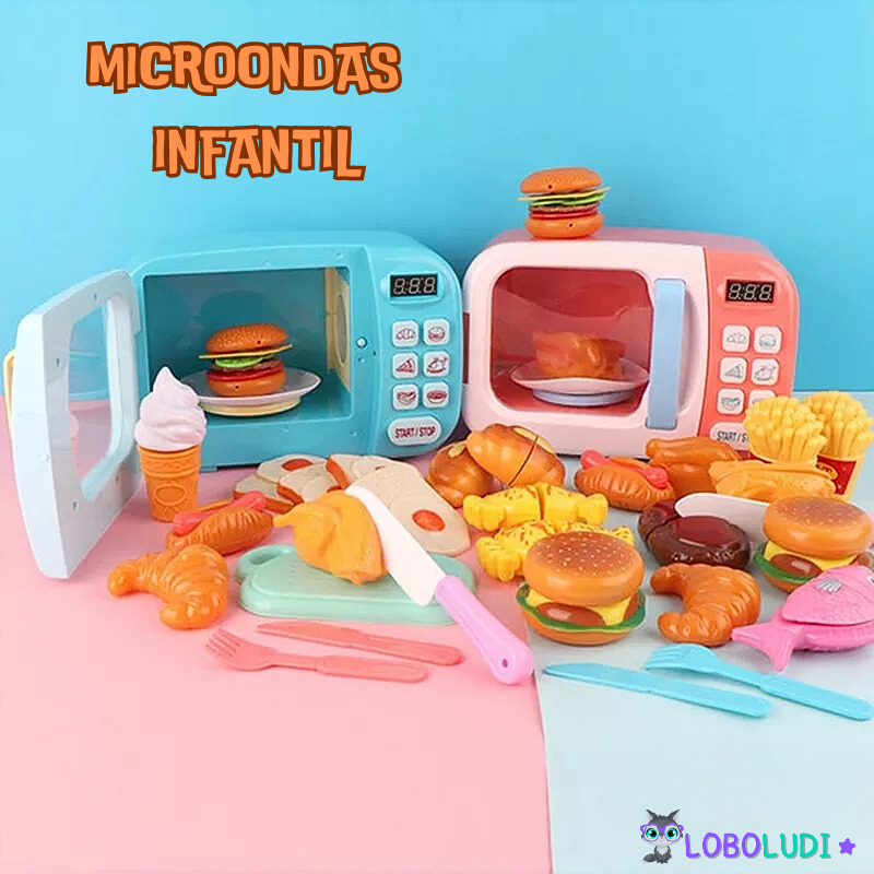 Microondas Montessori LoboLudi™