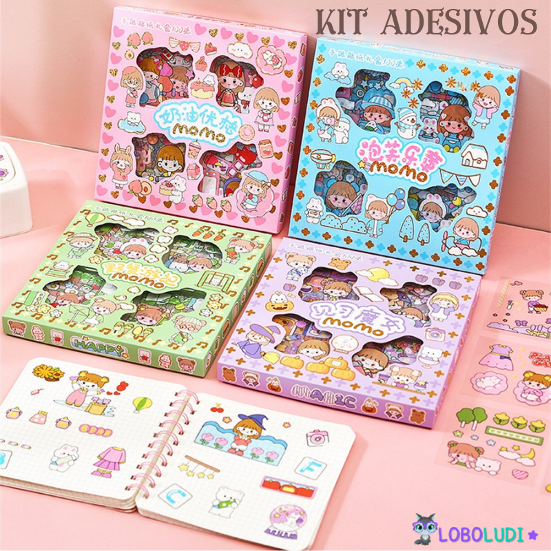Kit Adesivos Infantil LoboLudi™