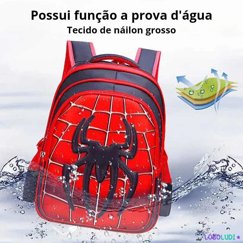 Mochila Homem Aranha Oficial