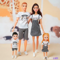 Barbie Familia Completa Conjunto 4 Bonecos Loboludi