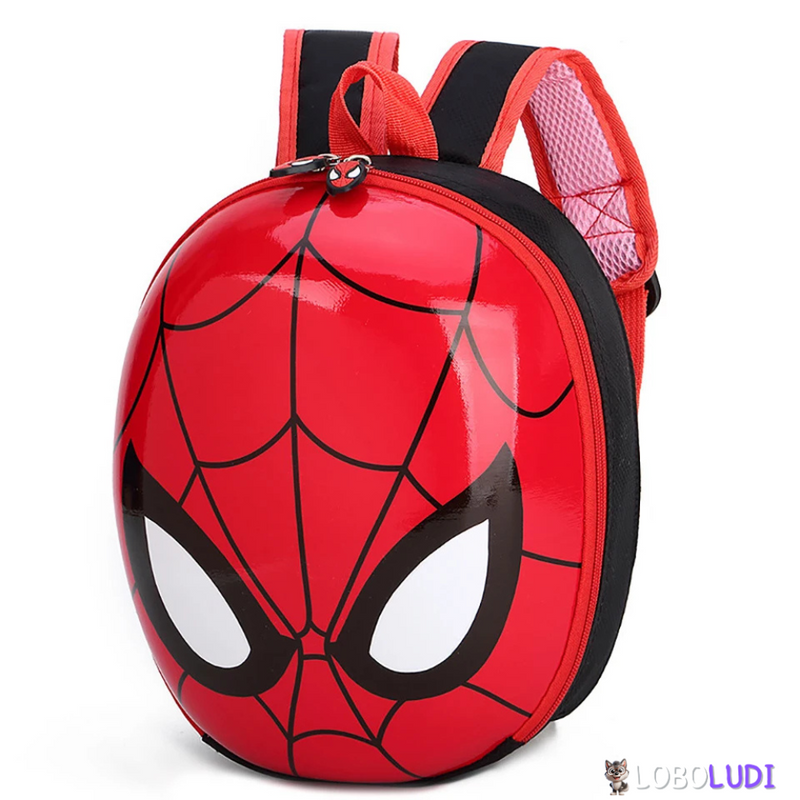 Mochila 3D Homem Aranha Marvel Loboludi