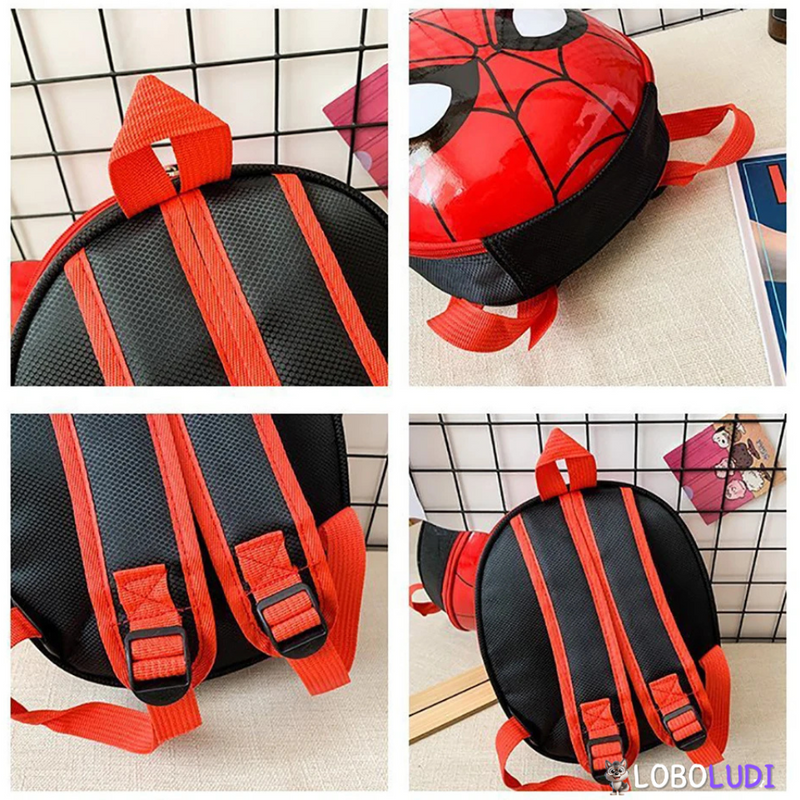 Mochila 3D Homem Aranha Marvel Loboludi