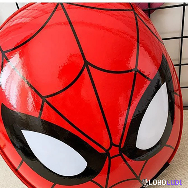 Mochila 3D Homem Aranha Marvel Loboludi