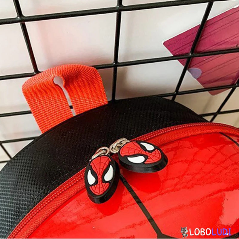 Mochila 3D Homem Aranha Marvel Loboludi