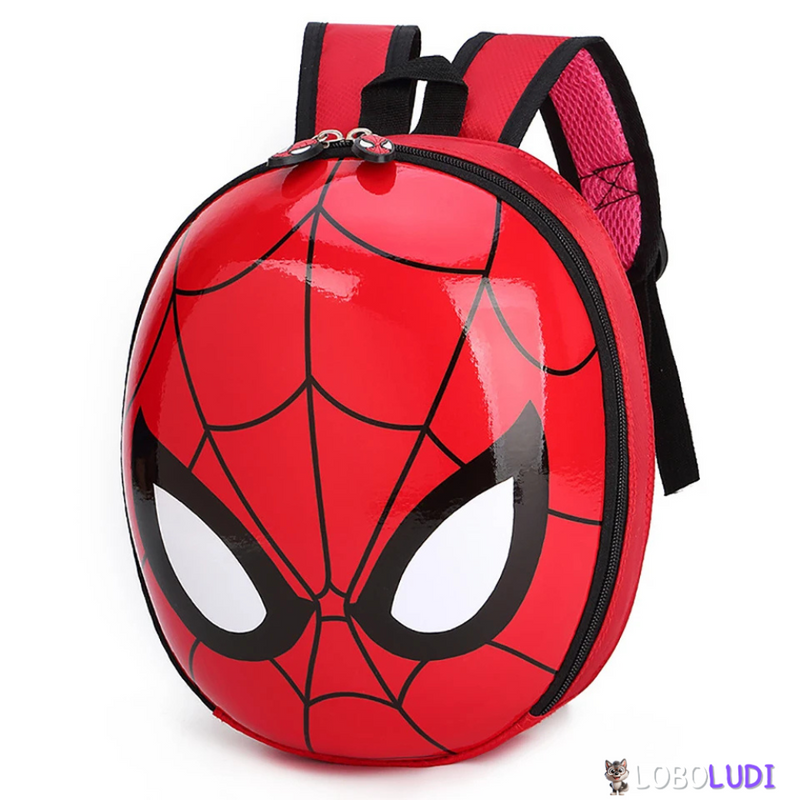 Mochila 3D Homem Aranha Marvel Loboludi