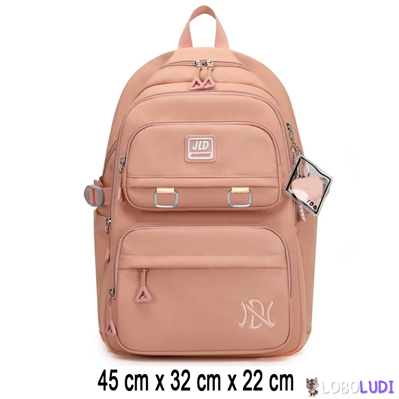 Mochila Escolar Para Ensino Fundamental Loboludi