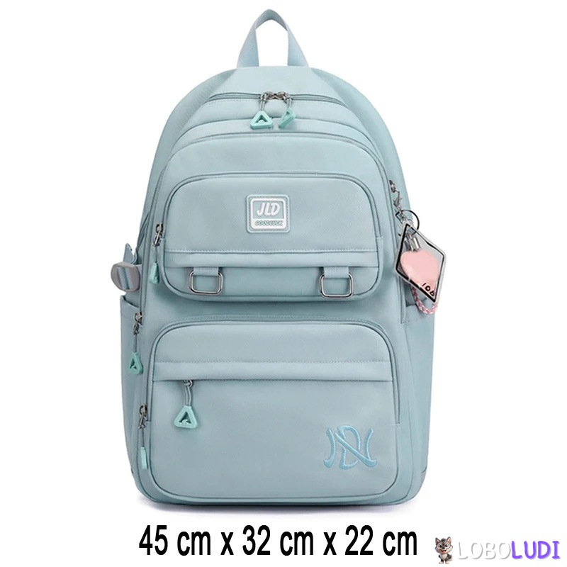 Mochila Escolar Para Ensino Fundamental Loboludi