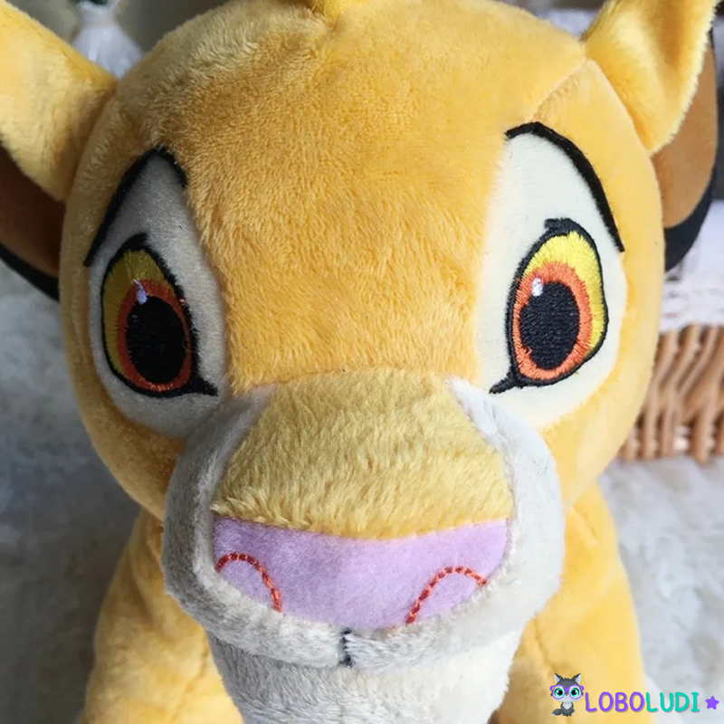 Simba de Pelúcia 26CM - Turma do Rei Leão