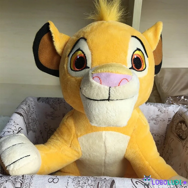 Simba de Pelúcia 26CM - Turma do Rei Leão