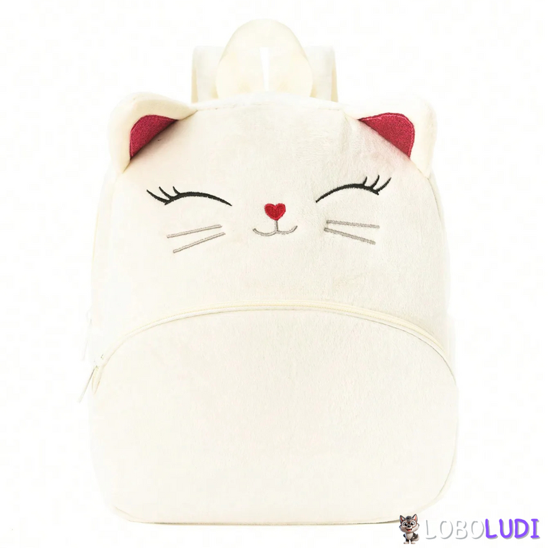 Mini Mochila Infantil Gatinho Loboludi