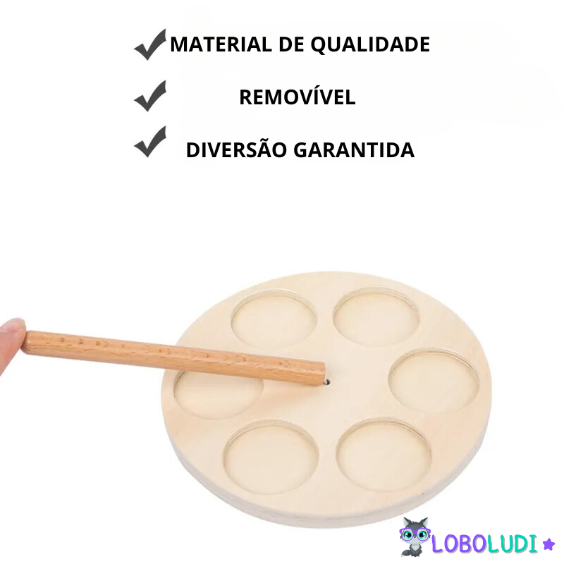 Jogo Empilhando Cores LoboLudi™