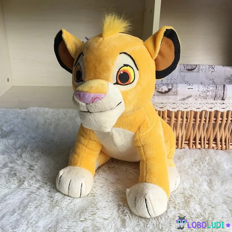 Simba de Pelúcia 26CM - Turma do Rei Leão