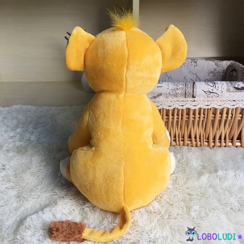 Simba de Pelúcia 26CM - Turma do Rei Leão