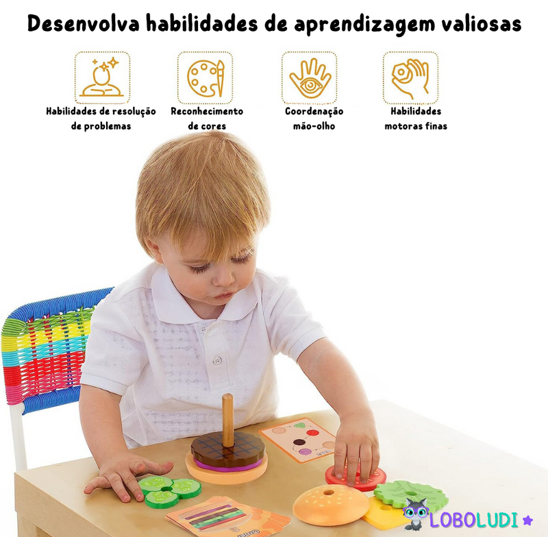 Sanduiche Montessori LoboLudi™