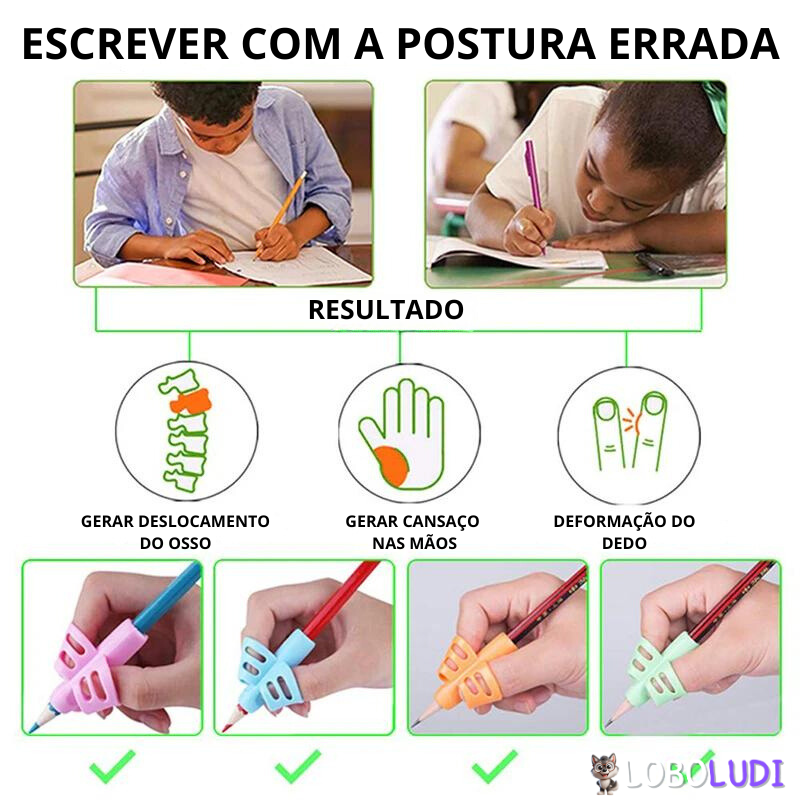 Adaptador de Escrita Montessori Loboludi