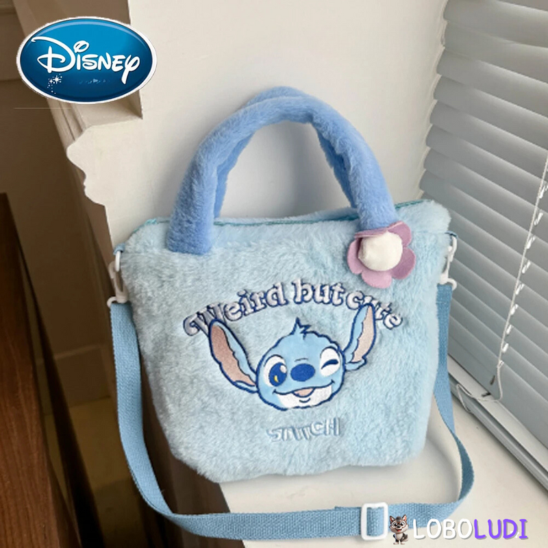 Bolsa de Ombro Infantil Stitch Loboludi