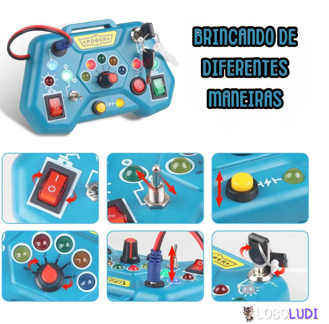 Jogo Educativo Montessori Loboludi