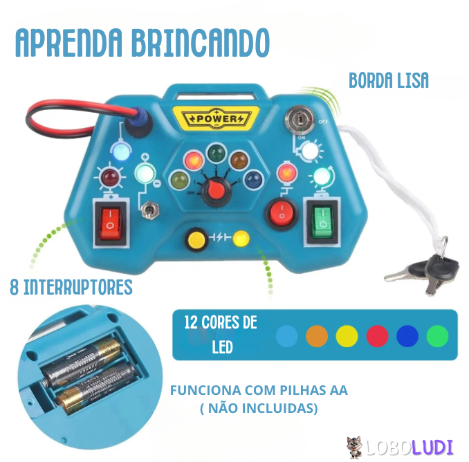 Jogo Educativo Montessori Loboludi