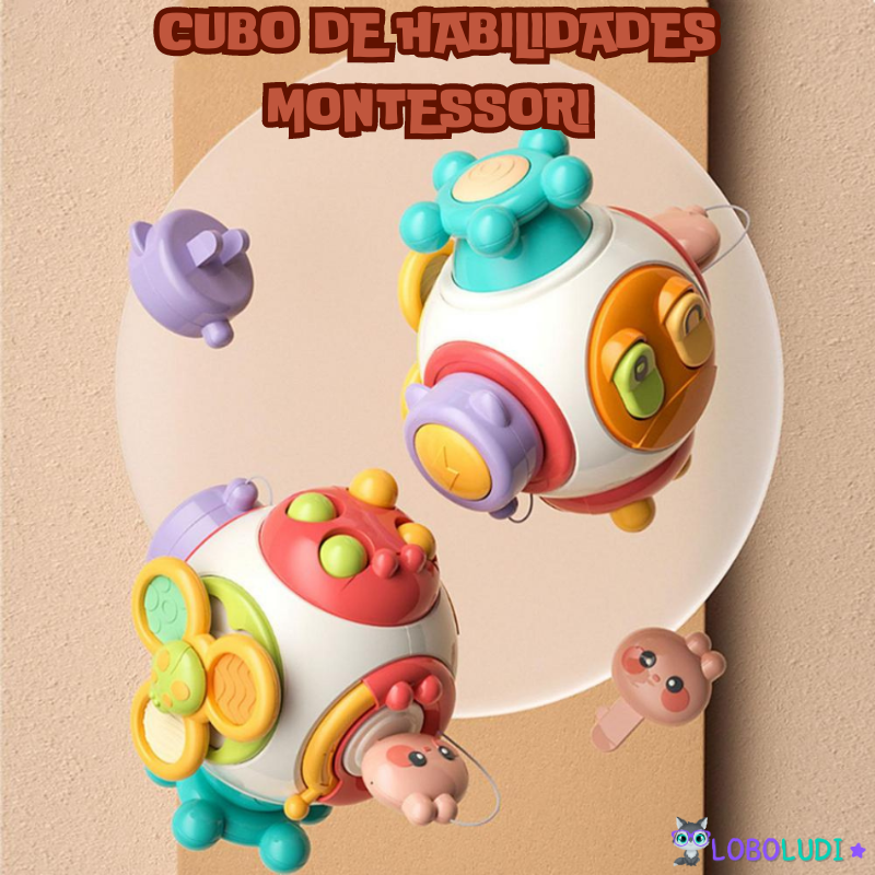 Cubo de Habilidades Montessori LoboLudi™