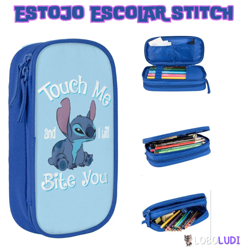 Estojo Escolar Stich Loboludi