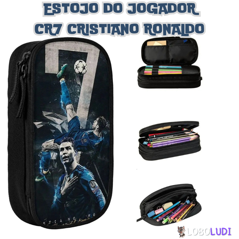 Estojo do Jogador CR7 Cristiano Ronaldo Loboludi