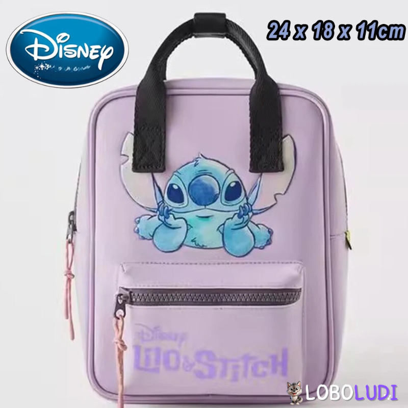 Mochila Escolar Ensino Fundamental Stitch Loboludi