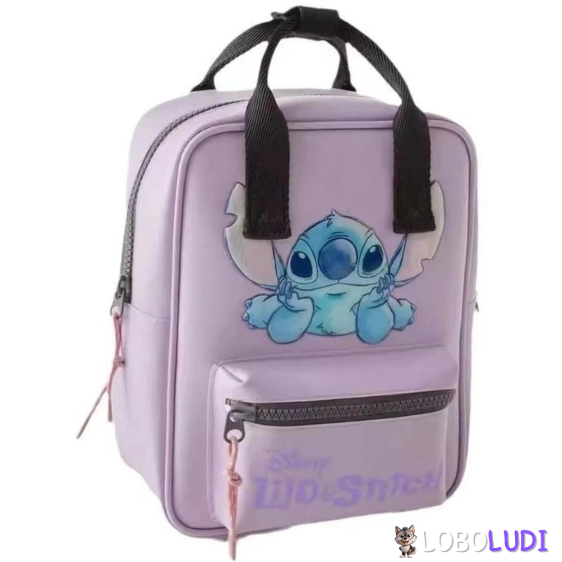 Mochila Escolar Ensino Fundamental Stitch Loboludi