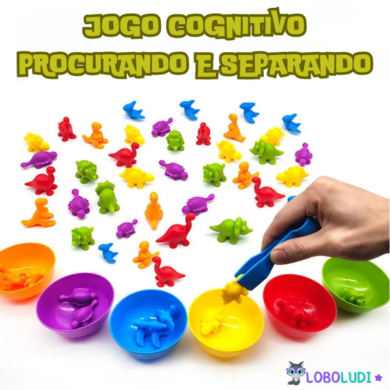 JOGO COGNITIVO PROCURANDO E SEPARANDO LOBOLUDI™