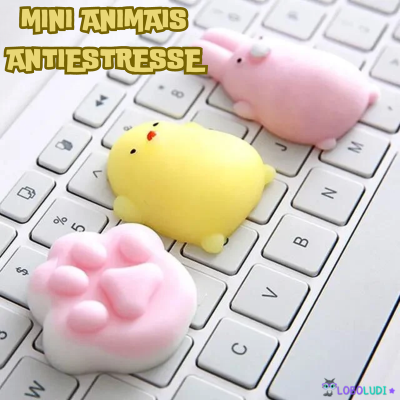 Mini Animais Antiestresse LoboLudi™