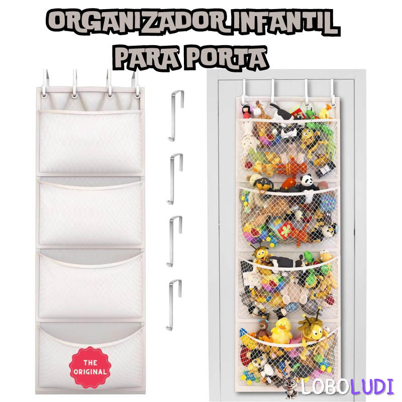 Organizador Infantil para Porta LoboLudi