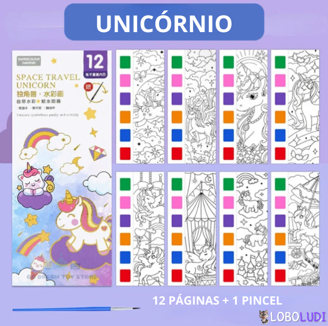 Kit de Pintura Infantil Loboludi