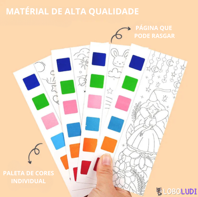 Kit de Pintura Infantil Loboludi