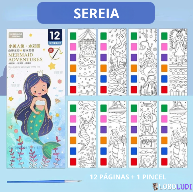 Kit de Pintura Infantil Loboludi