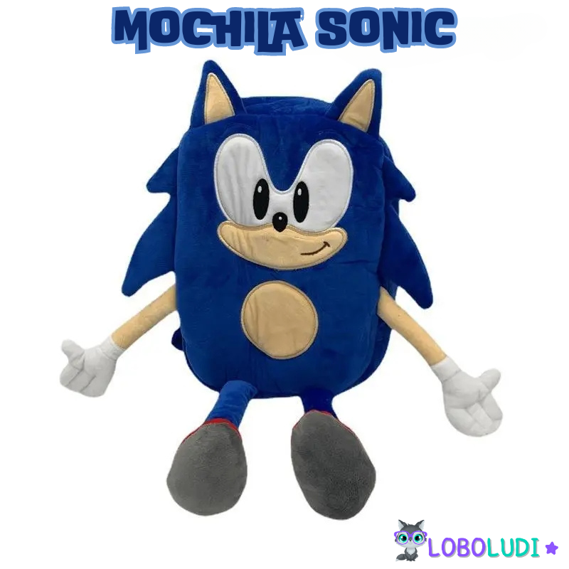 Mochila Sonic LoboLudi™ (40CM)