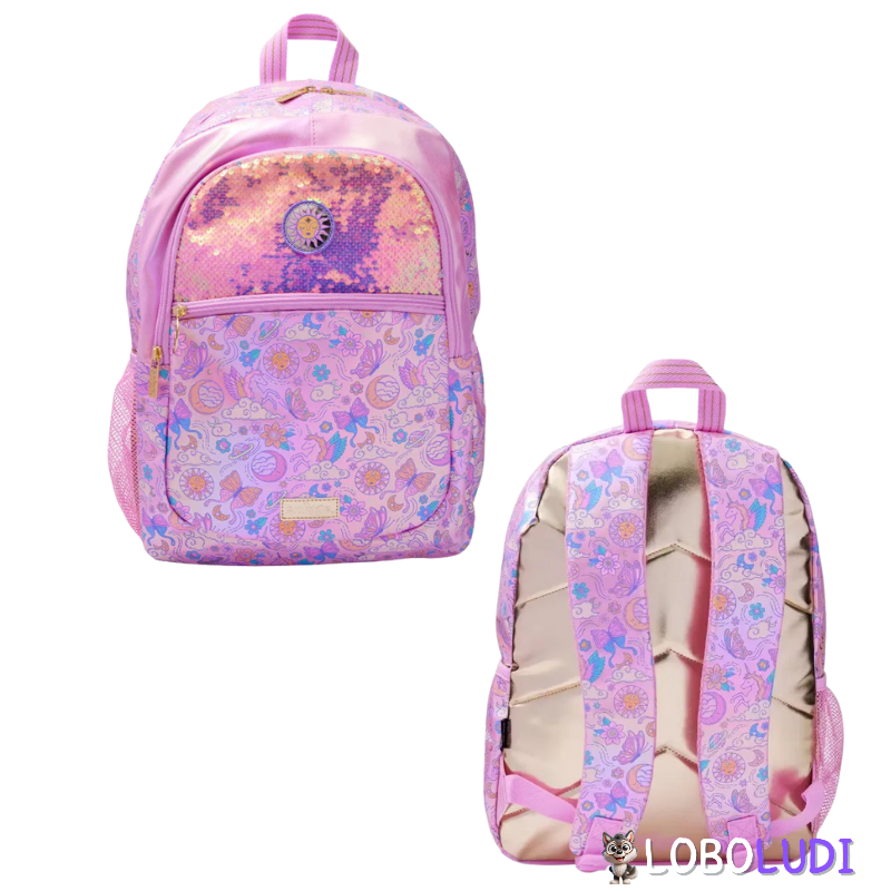 Mochila Escolar Disney Para Meninas Loboludi