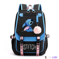 Mochila Escolar Stitch Disney Loboludi