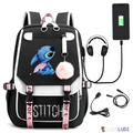 Mochila Escolar Stitch Disney Loboludi