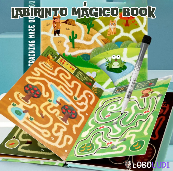 Labirinto Mágico Book Montessori