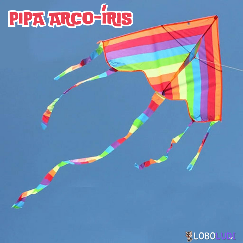 Pipa Arco-Íris Loboludi