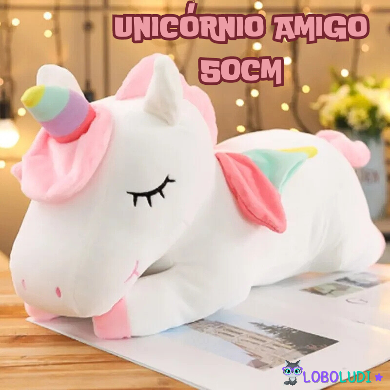 Unicórnio Amigo LoboLudi™ (50CM)